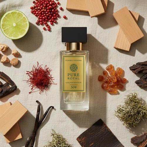 Parfum Unisex PURE ROYAL 504 50 ml GOLDEN EDITION
