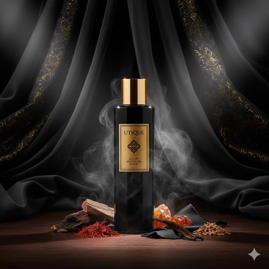 Utique Luxury Shower Gel Black