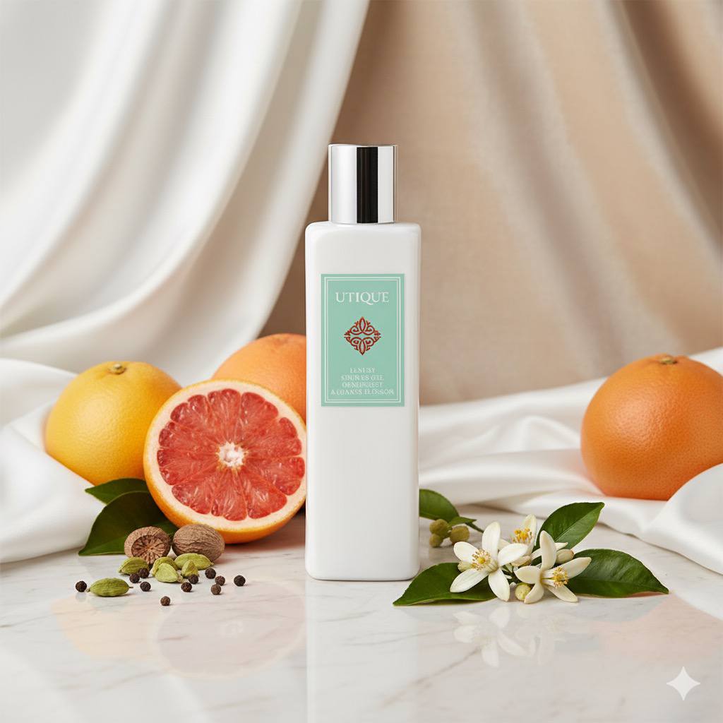 Utique Luxury Shower Gel Grapefruit & Orange Blossom 200 ml